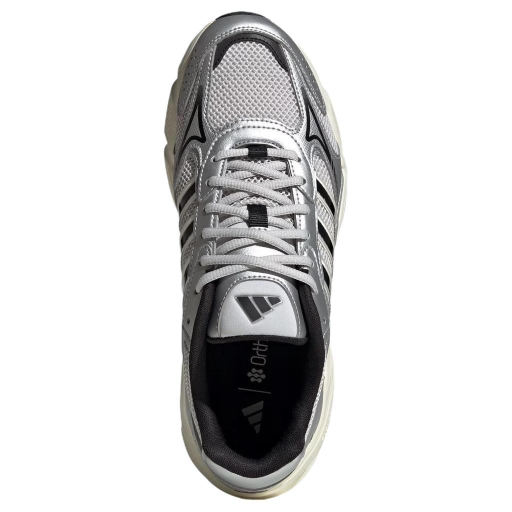 Adidas Crazychaos 2000 Bequemes Leichtes Gewebe Langlebige Low-Top Laufschuhe Herren Sneaker Silber Schwarz JQ9627