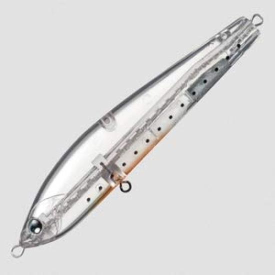 

Daiwa Saltiga Dorado Slider II Pencil Bait with Clear 190F Whitebait,