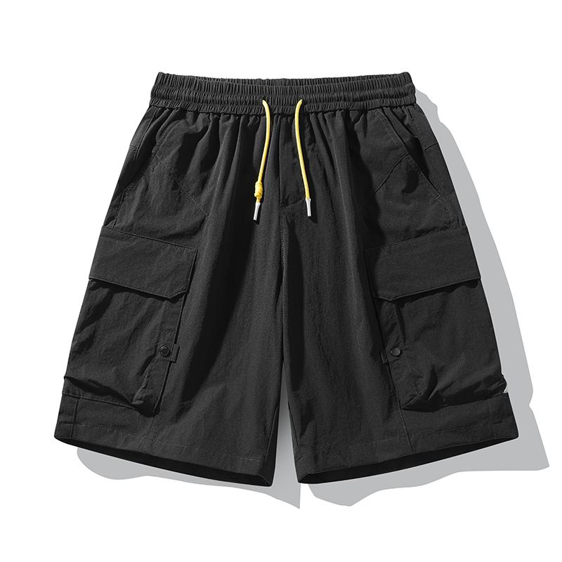 Ice Silk Cool Overalls Men's Quick-drying Sunscreen Shorts Casual Pants Men's Loose Sports Pants