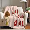 Fashion Print Yoshimoto Nara Blanket For Sofa Office Bed Plane Travel Sleep Read Relax Camping Soft And Warm