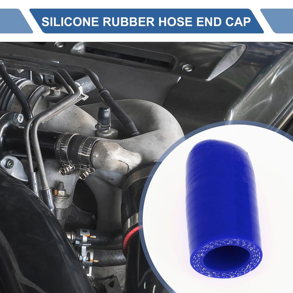 X AUTOHAUX Silicone End Cap Plug Pipe Treatment Mekura Plug