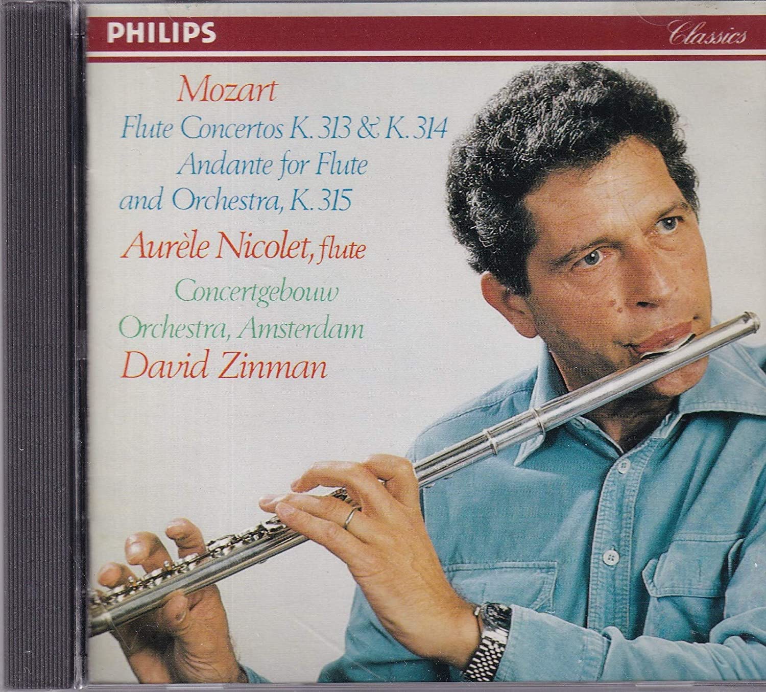 

CD NICOLET (AURÈLE), MOZART, ZINMAN (D - Mozart: Flute Concerto 1 PHCP3918 Japan Classical Used