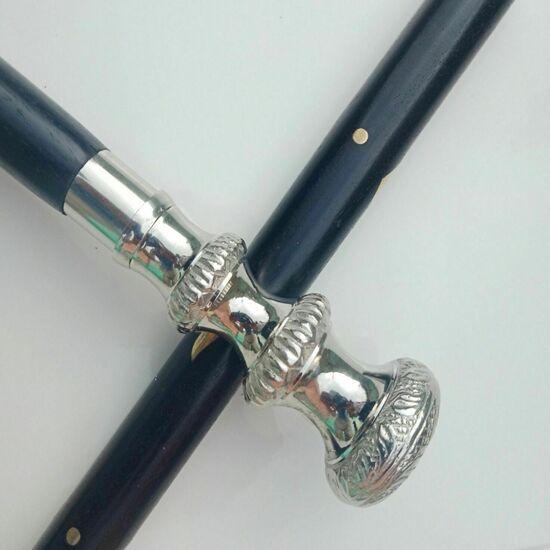 Brass Victorian Handle Wooden Vintage Style Antique Designer Walking Stick Cane