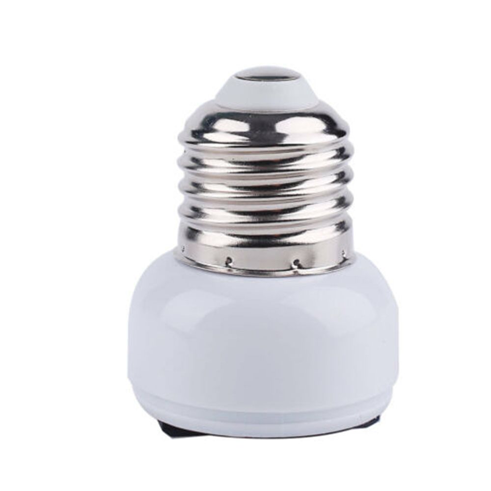 Portable Holder Bulb Base E27 Socket Connector Plug Adapter Screw