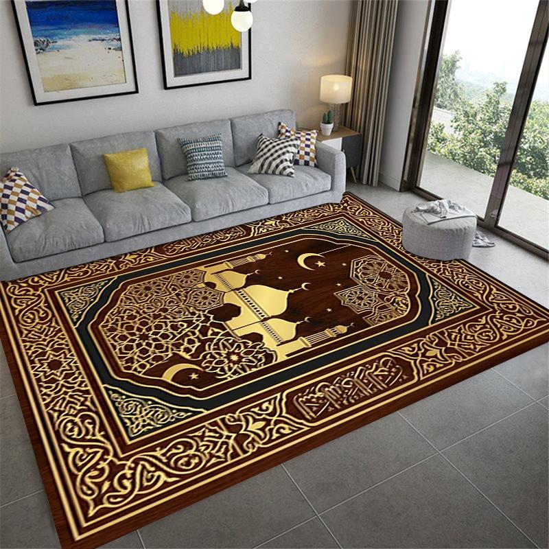 2025 New Muslim Carpet Rug for Living Room Bedroom Home Sofa Decoration,Kids Play Non-slip Floor Mat122
