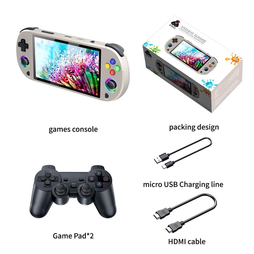M22PRO Handheld Game Console for Two Players, HD PS1.