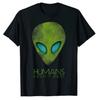 Vtipné Cool Vesmírný Milovník Vědecké Grafické Tričko Mimozemšťan Vtipné Lidé Nejsou Skuteční Roztomilé UFO Dárek Tričko Y2k Vrcholy Krátký Rukáv Blůzy