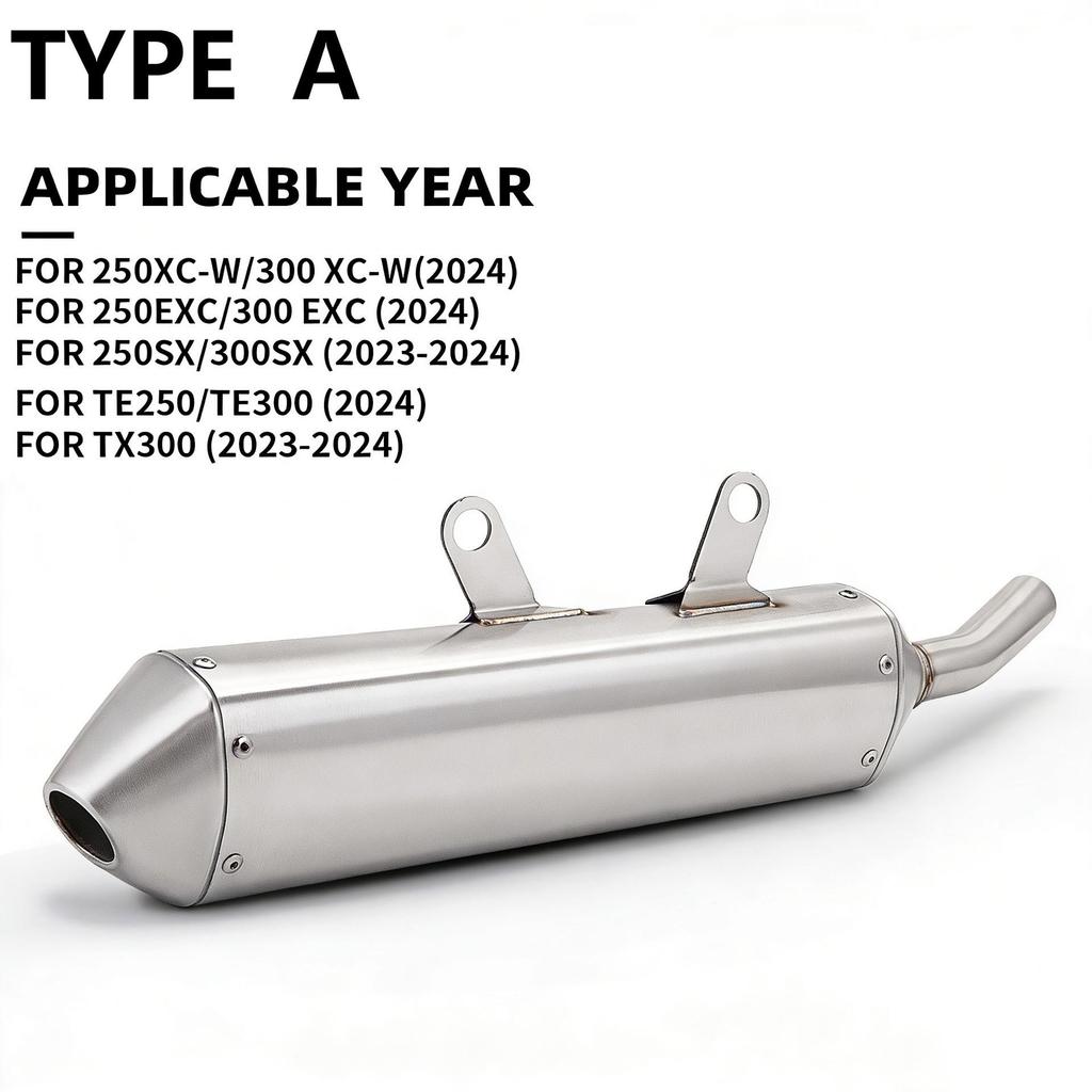 Modified Exhaust Tail Pipe for 250 SX/XC/XCW & 300 EXC/XC Models