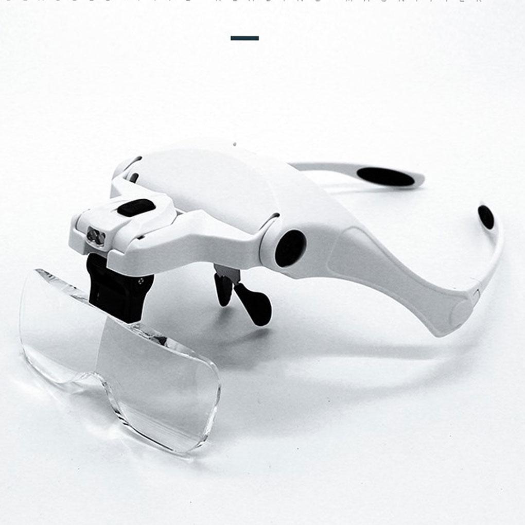 

Гарнітура зі збільшувальними окулярами з підсвічуванням Зручна та проста в установці. Легко встановлюється та знімається