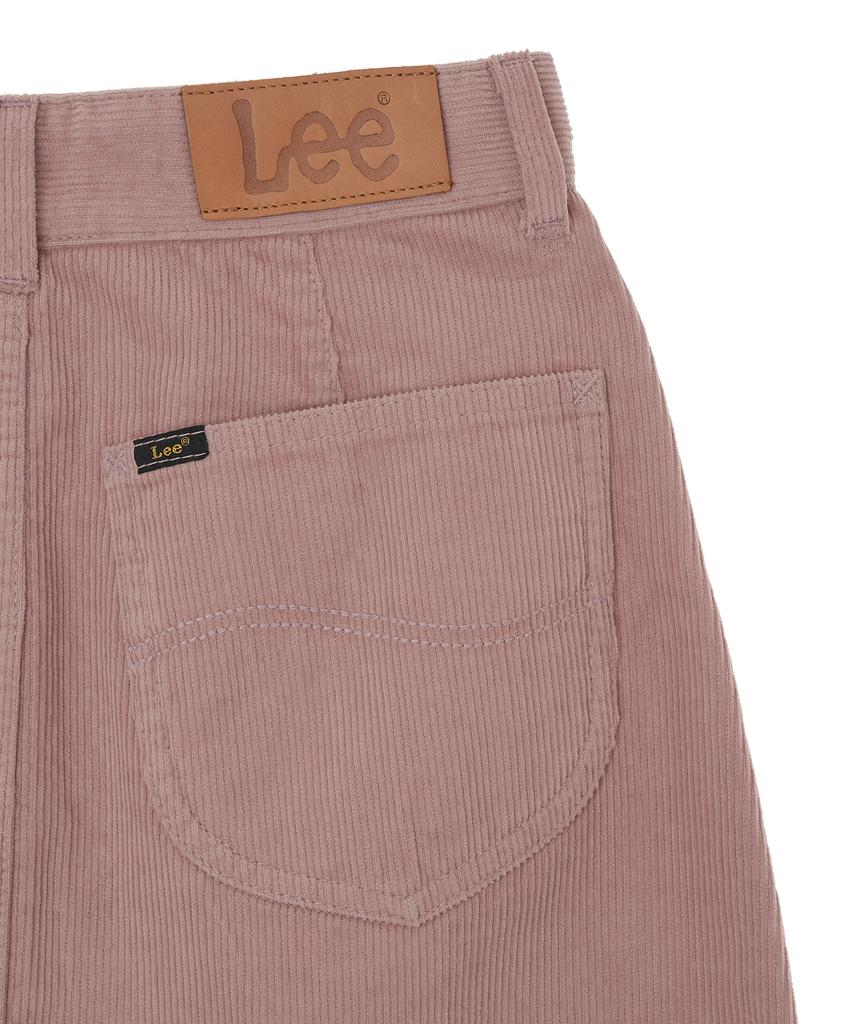 Lee Corduroy Mini Skirt Pink