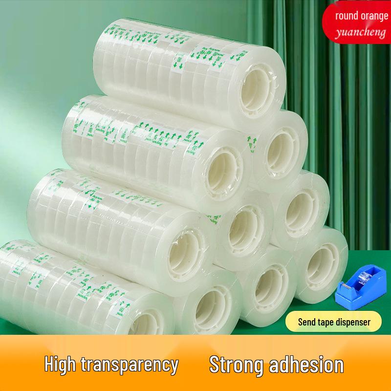 Transparent Stationery Tape for Students, Office, and Floral Art