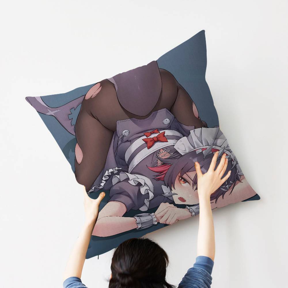 Anime Game Ellen Joe Lucky Dragon pillow cover sofa cushion cover home room decoration children gift