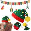 Christmas Winter Tree Beanie Knitteds Fashion Fabric Extra Warm Hatsupplies