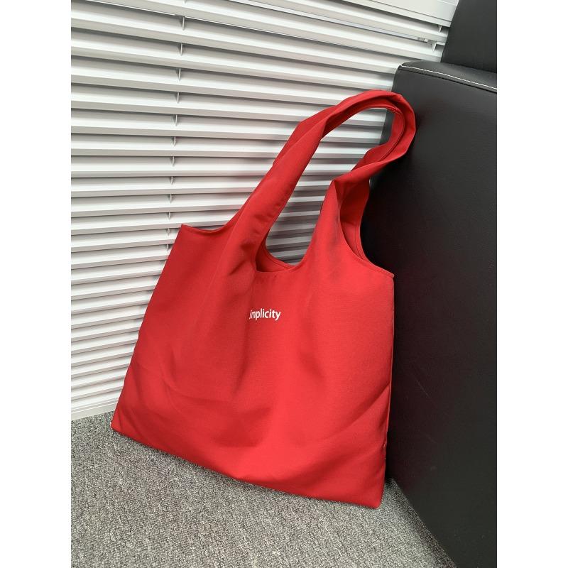 Summer Simple Letter Large Capacity Travel Vacation Bag