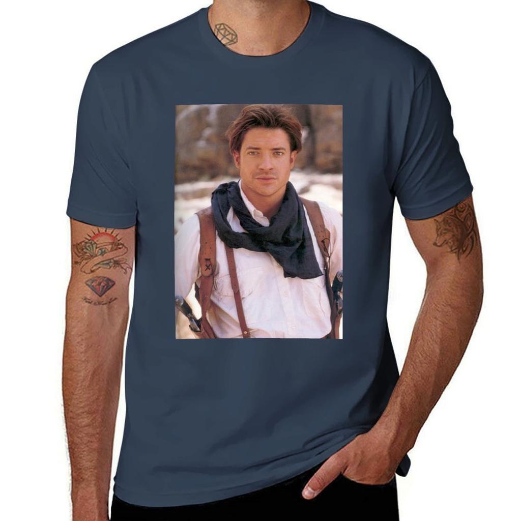 Brendan Fraser Tshirt Plus Size Nonshrink Tshirt