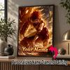 Personalized Gaara Naruto Diamond Art Custom Name 5D Diamond Painting Full Drill DIY Craft