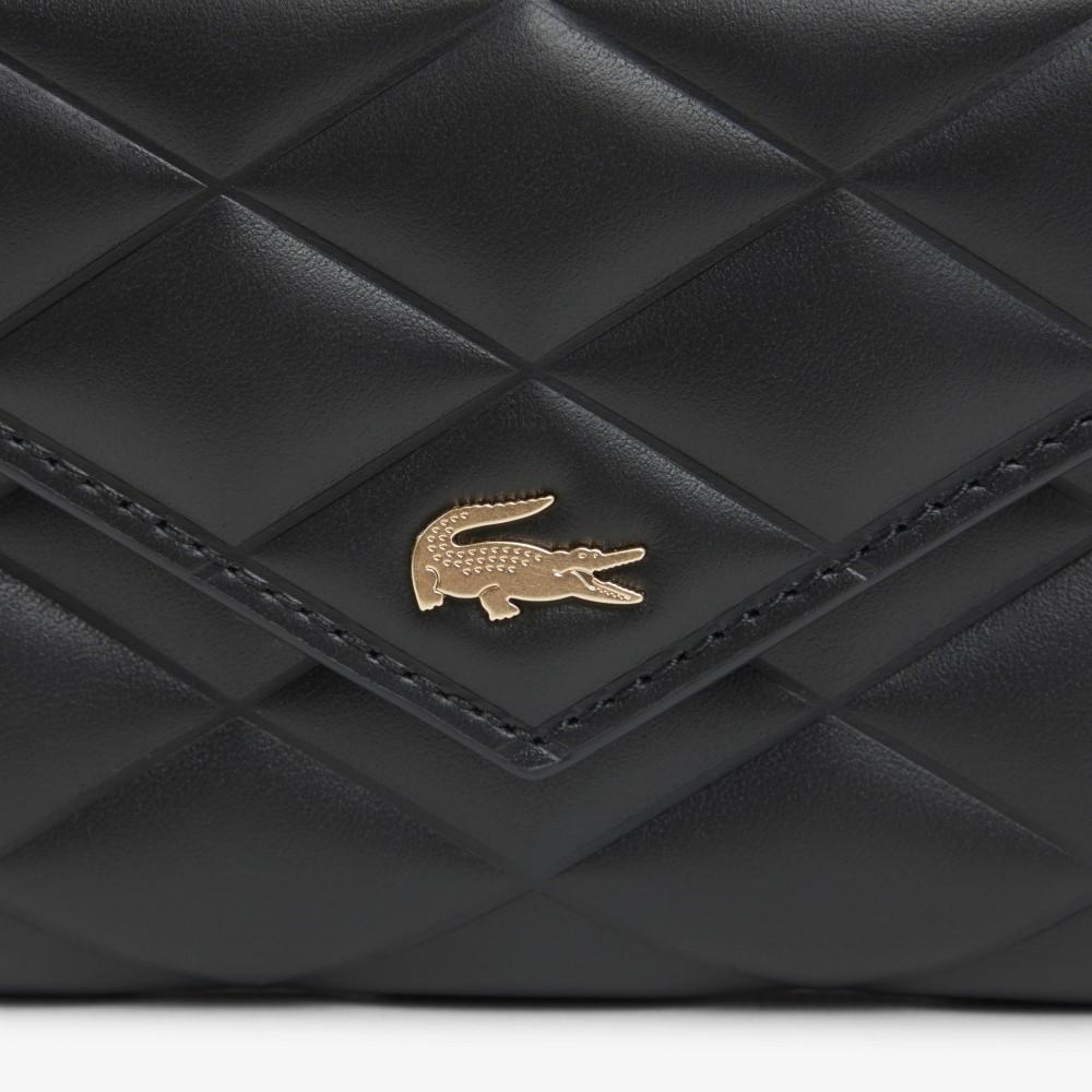 Lacoste Women's Crocodelle Flap Bifold Wallet NF5119E56G000