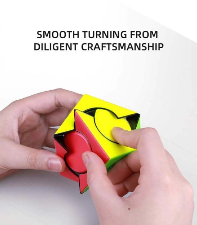 Kancharo Six Spot Cube with a Pouch for Convenient [Comes Storage]… (Black)