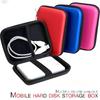 Xiaomi EVA Hard Drive Case Portable Shockproof Storage Bag for 2.5” External HDD SSD USB Data Cable Bluetooth Earphone Organizer Zipper