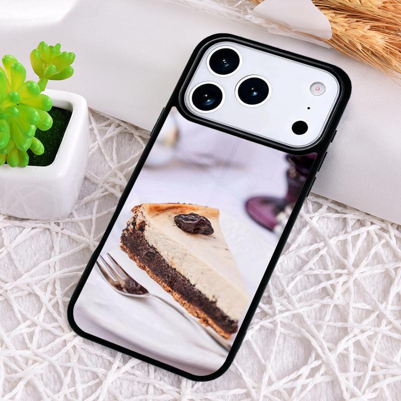 Cake Art Fancy Desert Phone Case for iPhone 17 Air 16 15 11 12 14 13 Pro Max Shockproof Cover