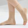 1 pereche de șosete de compresie, respirabile, super moi, absorbție de transpirație, fitness, ciclism, alergare, șosete fără degete