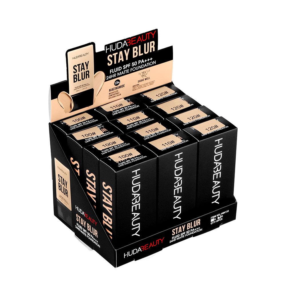 Huda Beauty Stay Blur Oil-Control Moisturizing Concealer Foundation