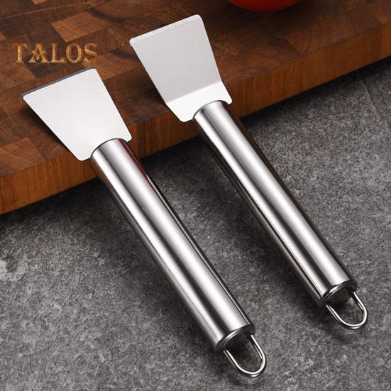 Čisticí lopata z nerezové oceli Kuchyňský nástroj se závěsnými otvory Snadné použití Opakovaně použitelná nerezová škrabka na rozmrazování ledu pro kavárnu Restaurace Pekařství