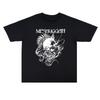 2025 Summer Metal Rock Meshuggah Band Printed Cotton Men's and Women's T-shirt High Quality Short Sleeve Men's Tee