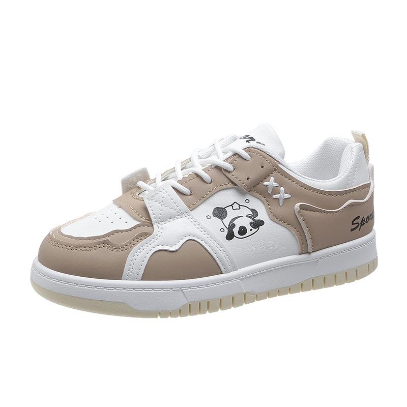 

Panda head little white shoes women s spring and autumn new student platform sports shoes single shoes cute casual board shoes 40