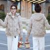 Down and Padded Jacket Women's Winter 2025 New Cotton Jacket Short Korean Version Loose Hooded Thickened Warm Jacket Padded Jacket
