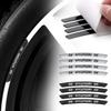 4pcs Aluminum Car Wheel Hub Decal Auto Tire Rim Strip Decor Sticker For HYUNDAI i20 i30 Tucson i10 ix35 i40 GDI Veloster Genesis lj2