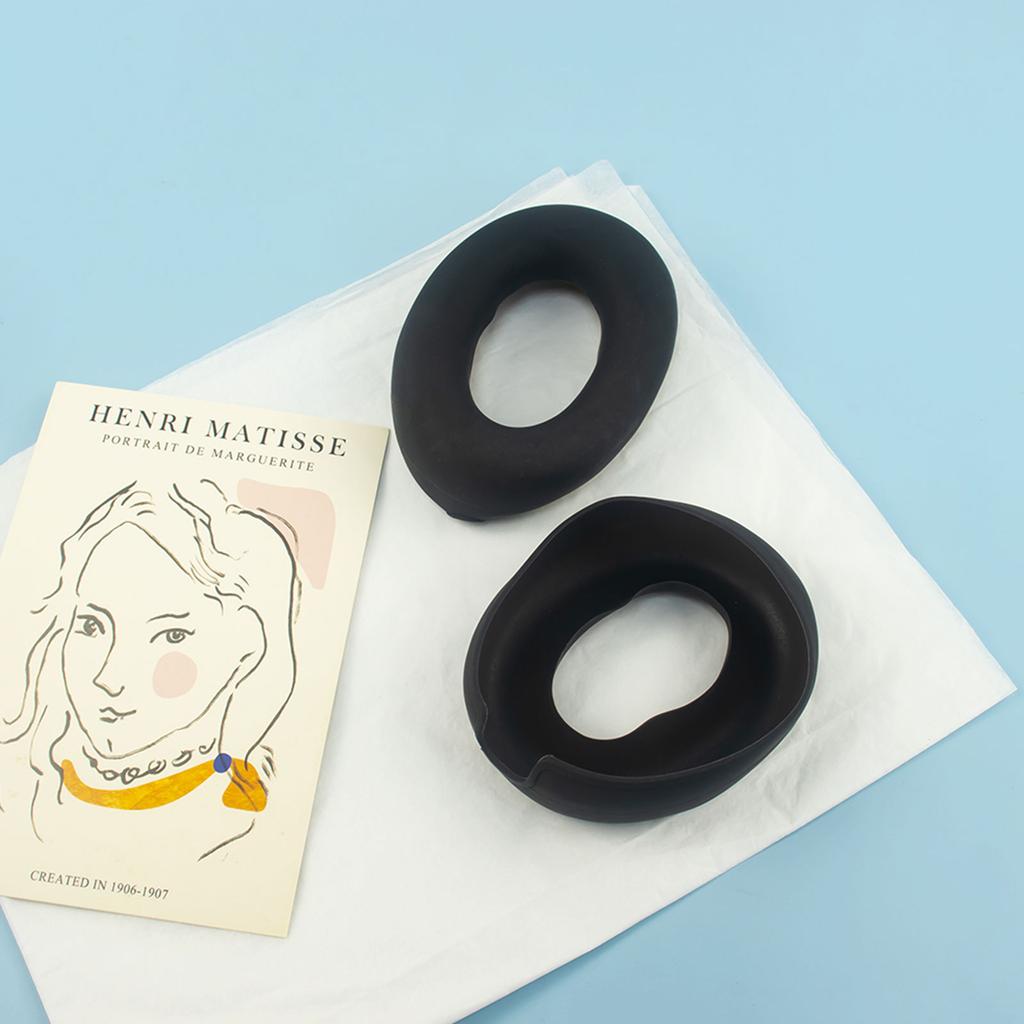 Silikon-Ohrpolster, Over-Ear-Kopfhörerschutz für HT2-Kopfhörerkissen, schweißfeste und waschbare Ohrpolster