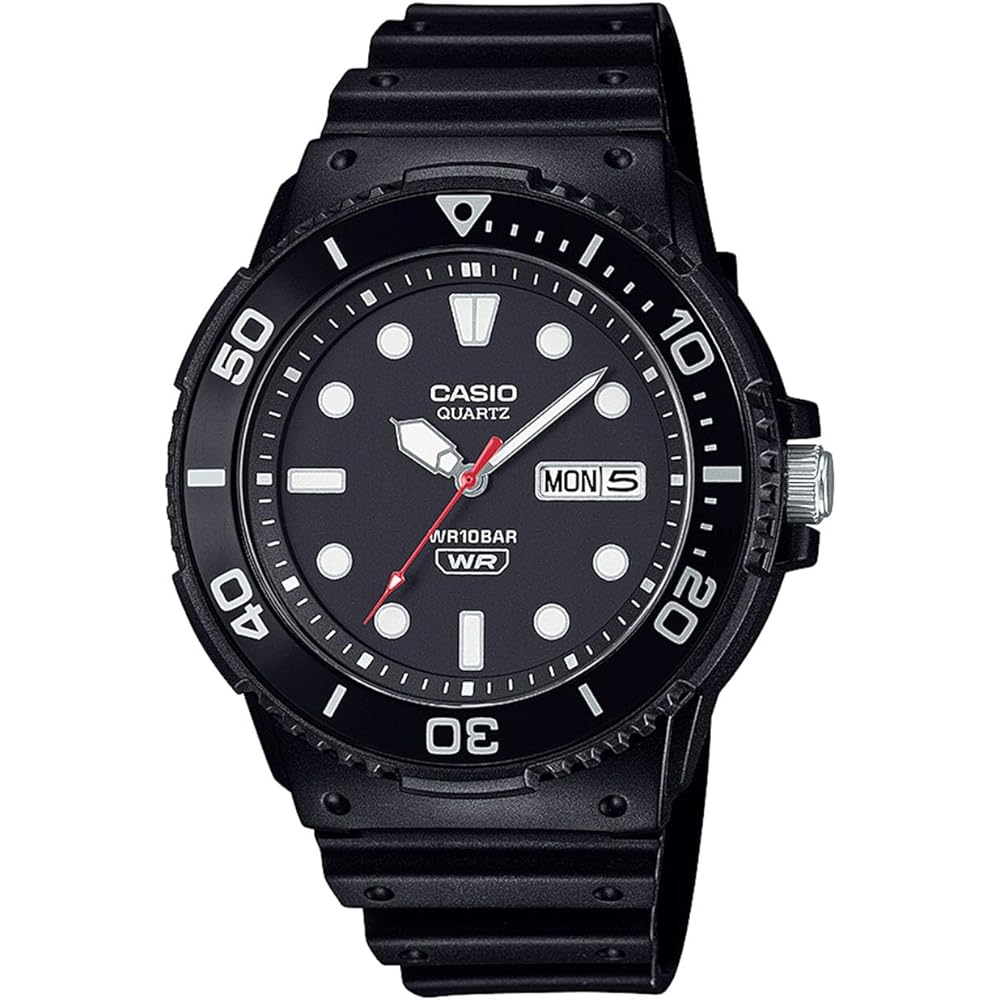 

Casio Collection MRW-230HJ-1E1JF Men s Watch Black Analog Water Resistant 100m