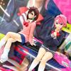 Anime Ayase Momo figure Shiratori Okarun Action Figure Shiratori figurine sitting pose statue Car decoration doll toys Fans Gift