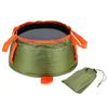 Outdoor Folding Easy Hold Washbasin with Foldable Bucket for Camping Hiking Shower with Storage Good Bag Camping Equipment Outdoor