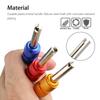 4 Pcs Colorful Car Air Conditioner Valve Core Wrench Double Head Installation Tool Valve Core