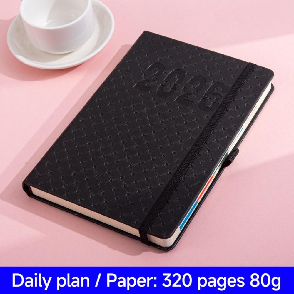 A5 Agenda Book To Do List Planner Notebook Portable Calendar Book  Office Supplies