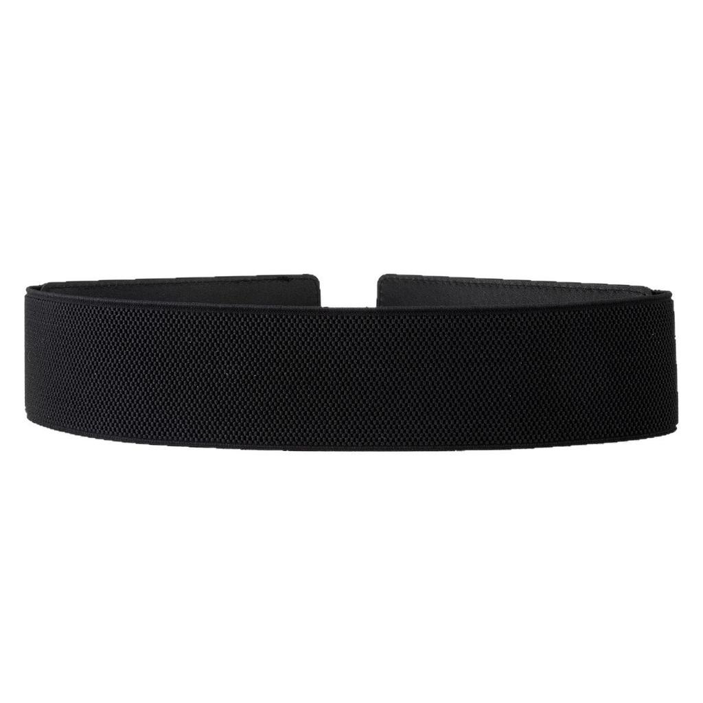 High-end Double-buckle Head Belt for Women's Decoration with Skirt Elastic Elastic and Slender Waist Seal Versatile External Waist Belt