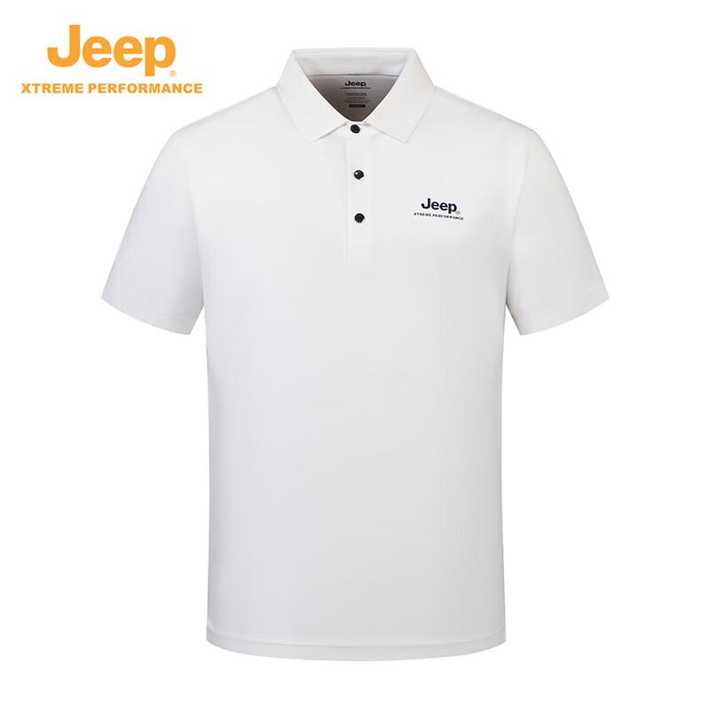 Jeep Men's Outdoor Quick-Dry Polo Shirt