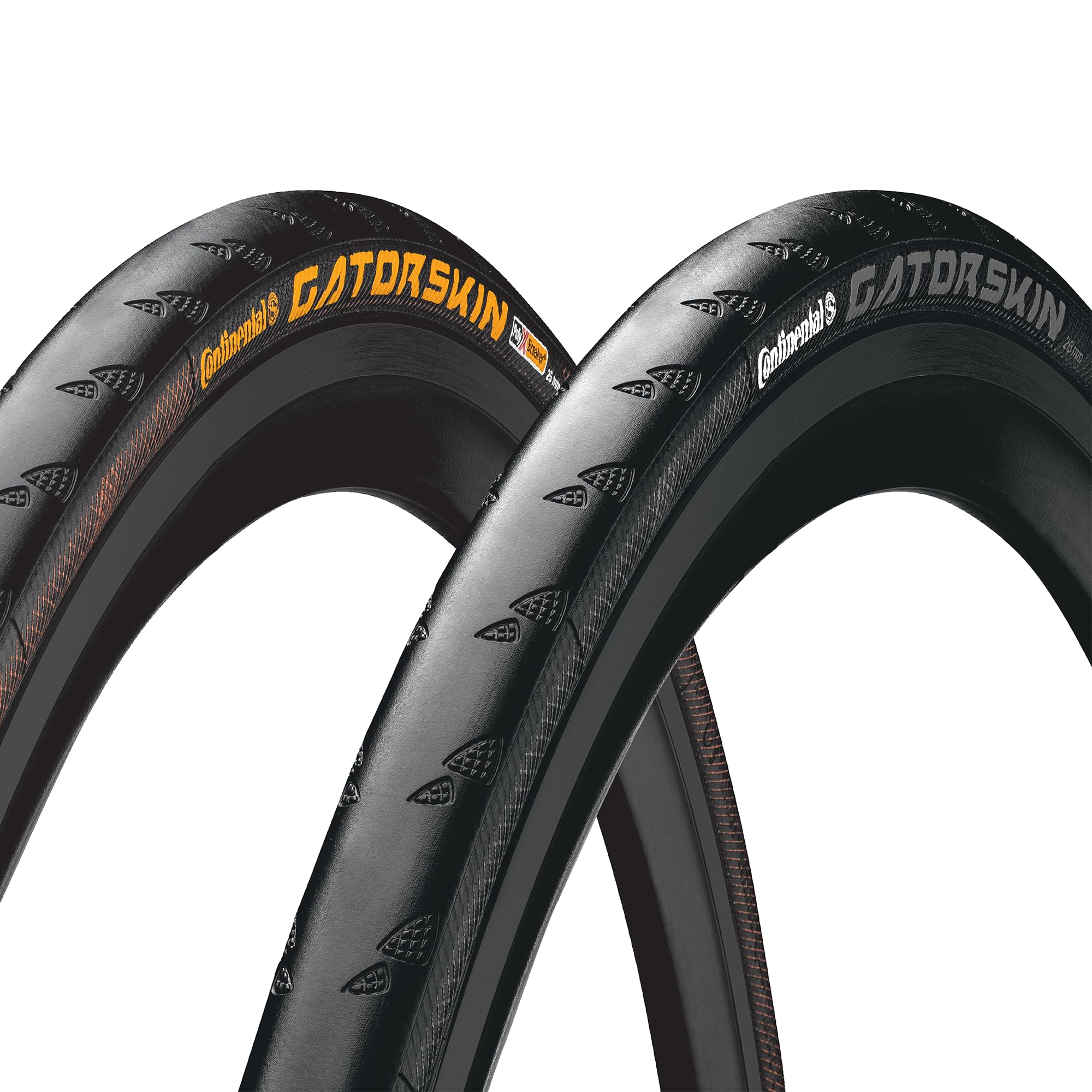 

Continental GatorSkin 700x32C Foldable Road Tire, Black-Black