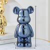 17/27/cm Aesthetic Bear brick Ceramic Staute Teddy Bear decor action figure Sculptures Ornament for room Home Decoration Crafts