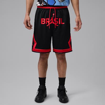 Jordan Casual Shorts Men s Black/University Red Moderate S
