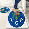 FC Porto poster Flannel Kitchen Mat Christmas Soft Area Rug Non Slip Floor Carpet Home Decoration