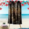 Russian Double Print Beach Towel, Large Soft Quick Dry Towel for Beach Camping Swimming