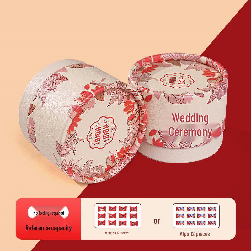 2025 Hochzeits-Süßigkeiten-Geschenkboxen: Vorgefertigt, Elegante Süßigkeiten-Verpackungsbeutel