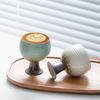 Japanese-Style Coarse Pottery Cup Kiln Change Coffee Cup Creative Goblet Ceramic Cup High Value Water Cup Household Cup