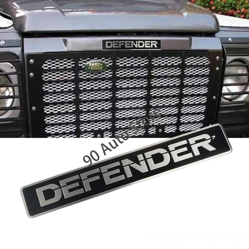 

Модифицированная наклейка Defender Metal Car Front для Land Rover Defender Auto Передняя центральная эмблема Наклейка