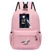 Student School Demon Slayer Print Backpack Casual Waterproof Small Bag