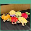 Watermelon Cartoon Plush Keychain With Pp Cotton Filling For Backpack Decor