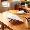 Remote Control Paper Airplane Kit With Gyro Stabilizer Diy Electric Rc Plane Power Module Paper Aircraft Transmitter Component